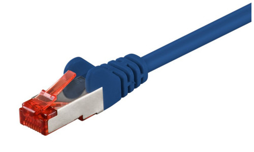 GOOBAY καλώδιο δικτύου 68270, CAT 6 S/FTP, copper, 250MHz, 5m, μπλε GOOBAY καλώδιο δικτύου 68270, CAT 6 S/FTP, copper, 250MHz, 5m, μπλε