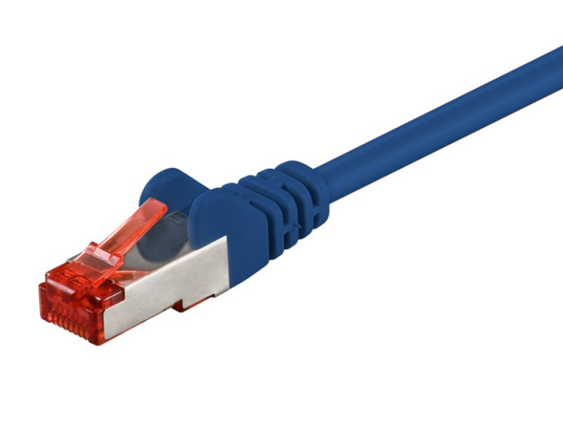 GOOBAY καλώδιο δικτύου 68270, CAT 6 S/FTP, copper, 250MHz, 5m, μπλε