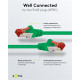 GOOBAY καλώδιο δικτύου 68288, CAT 6 S/FTP, copper, 250MHz, 0.50m, πράσινο GOOBAY καλώδιο δικτύου 68288, CAT 6 S/FTP, copper, 250MHz, 0.50m, πράσινο