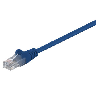 GOOBAY καλώδιο δικτύου 68355, CAT 5e U/UTP, CCA, 2m, μπλε