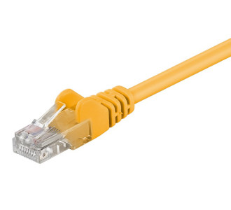 GOOBAY καλώδιο δικτύου 68356, CAT 5e U/UTP, CCA, 2m, κίτρινο