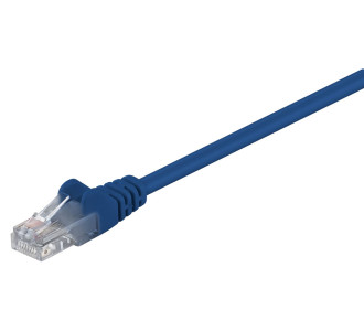 GΟOBAY καλώδιο δικτύου 68365, CAT 5e U/UTP, CCA, PVC, 3m, μπλε