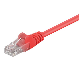GOOBAY καλώδιο δικτύου 68379, CAT 5e U/UTP, CCA, 5m, κόκκινο
