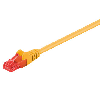 GΟOBAY καλώδιο δικτύου 68433, CAT 6 U/UTP, CCA, PVC, 0.5m, κίτρινο