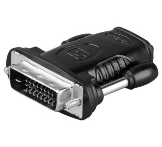GOOBAY αντάπτορας HDMI σε DVI-D Dual-Link 24+1 pin 68482, μαύρο