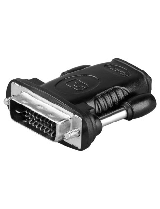 GOOBAY αντάπτορας HDMI σε DVI-D Dual-Link 24+1 pin 68482, μαύρο