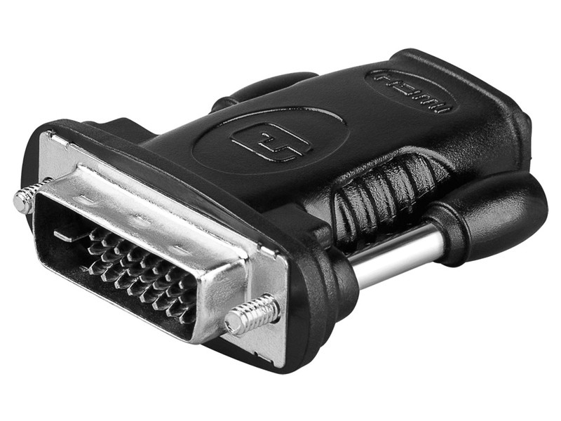 GOOBAY αντάπτορας HDMI σε DVI-D Dual-Link 24+1 pin 68482, μαύρο
