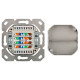 GOOBAY επιτοίχια πρίζα CAT 6a 68572, 2x RJ45, 80x80mm, λευκή GOOBAY επιτοίχια πρίζα CAT 6a 68572, 2x RJ45, 80x80mm, λευκή