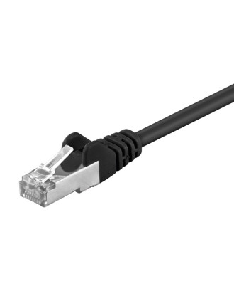 GOOBAY καλώδιο δικτύου 68658, CAT 5e F/UTP, CCA, 100MHz, 2m, μαύρο