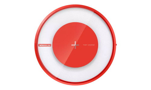 NILLKIN ασύρματος φορτιστής Magic Disk 4, 15W, κόκκινος NILLKIN ασύρματος φορτιστής Magic Disk 4, 15W, κόκκινος