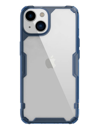 NILLKIN θήκη Nature Pro για Apple iPhone 14 Plus, μπλε & διάφανη