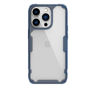 NILLKIN θήκη Nature Pro για Apple iPhone 14 Pro Max, μπλε & διάφανη