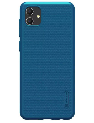 NILLKIN θήκη Super Frosted Shield για Samsung A04, μπλε