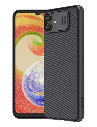 NILLKIN θήκη CamShield για Samsung A04, μαύρη