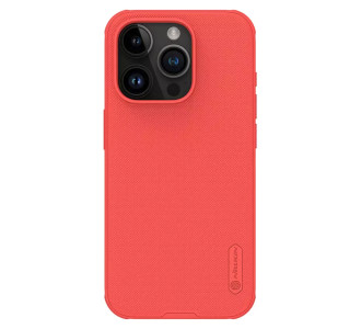 NILLKIN θήκη Super Frosted Shield Pro για iPhone 15 Pro, κόκκινη
