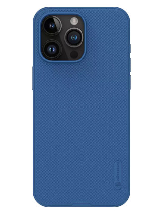 NILLKIN θήκη Super Frosted Shield Pro για iPhone 15 Pro Max, μπλε