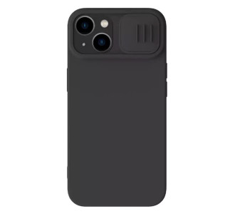NILLKIN θήκη CamShield Silky Magnetic Silicone για iPhone 15 Plus, μαύρη