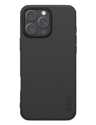 NILLKIN θήκη Super Frosted Shield Pro για iPhone 16 Pro, μαύρη