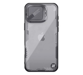 NILLKIN θήκη Iceblade Prop για iPhone 16 Pro, διάφανη-μαύρη