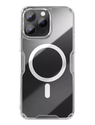 NILLKIN θήκη Nature TPU Pro Magnetic για iPhone 16 Pro, διάφανη