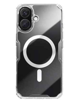 NILLKIN θήκη Nature TPU Pro Magnetic για iPhone 16 Plus, διάφανη