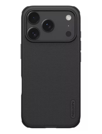 NILLKIN θήκη Super Frosted Shield Pro για Apple iPhone 17 Pro, μαύρη