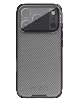 NILLKIN θήκη CamShield Prop για Apple iPhone 17 Pro, διάφανη/μαύρη NILLKIN θήκη CamShield Prop για Apple iPhone 17 Pro, διάφανη/μαύρη