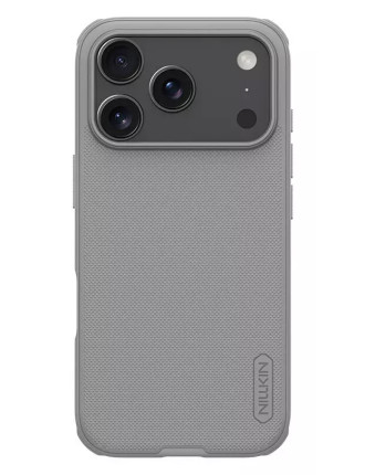 NILLKIN θήκη Super Frosted Shield Pro για Apple iPhone 17 Pro, γκρι