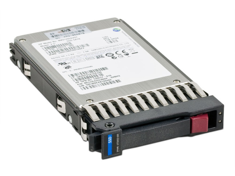 HP used SATA SSD 691864-B21, 200GΒ, 6Gb/s, 2.5", με Tray