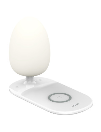 LDNIO ασύρματος φορτιστής Y3 με φωτιστικό, 15W, λευκός