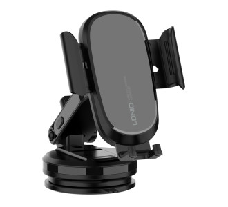 LDNIO ασύρματος φορτιστής & βάση αυτοκινήτου MW21-1, 15W, μαύρος LDNIO ασύρματος φορτιστής & βάση αυτοκινήτου MW21-1, 15W, μαύρος