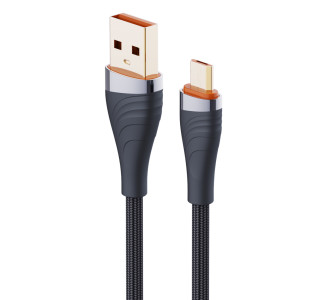 LDNIO καλώδιο micro USB σε USB LS691, 30W, 1m, γκρι LDNIO καλώδιο micro USB σε USB LS691, 30W, 1m, γκρι