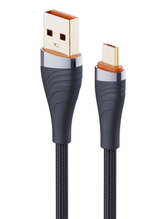 LDNIO καλώδιο micro USB σε USB LS691, 30W, 1m, γκρι