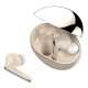 LDNIO earphones με θήκη φόρτισης T01, True Wireless, HiFi, Φ10mm, χρυσά