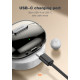 LDNIO earphones με θήκη φόρτισης T03, True Wireless, HiFi, Φ13mm, μαύρα