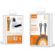 LDNIO καλώδιο USB-C σε USB-C LC861C, 65W PD, 1m, γκρι LDNIO καλώδιο USB-C σε USB-C LC861C, 65W PD, 1m, γκρι
