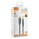 LDNIO καλώδιο USB-C σε 3.5mm LS-Y92c, 2m, μαύρο LDNIO καλώδιο USB-C σε 3.5mm LS-Y92c, 2m, μαύρο