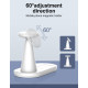 LDNIO ασύρματος φορτιστής WL01 με LED φωτισμό, 3 σε 1, 15W, λευκός