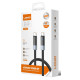 LDNIO καλώδιο USB-C LC242c, flat, 65W, 480Mbps, 2m, μαύρο LDNIO καλώδιο USB-C LC242c, flat, 65W, 480Mbps, 2m, μαύρο