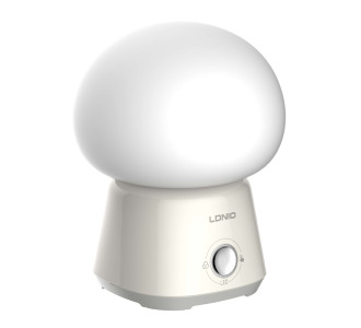 LDNIO LED φωτιστικό νυκτός Y4, RGB, ρυθμιζόμενο, επαναφορτιζόμενο, λευκό