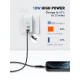 LDNIO καλώδιο Lightning σε USB-C LC112, 30W PD, 2m, γκρι LDNIO καλώδιο Lightning σε USB-C LC112, 30W PD, 2m, γκρι