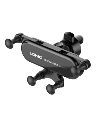 LDNIO βάση smartphone αυτοκινήτου MG03 για αεραγωγούς, μαύρη LDNIO βάση smartphone αυτοκινήτου MG03 για αεραγωγούς, μαύρη