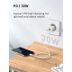 LDNIO καλώδιο Lightning σε USB-C LC122I, 30W PD, 2m, λευκό LDNIO καλώδιο Lightning σε USB-C LC122I, 30W PD, 2m, λευκό