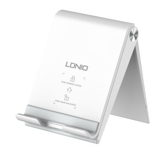 LDNIO βάση smartphone MG07, foldable, 4.7-7.2", λευκή