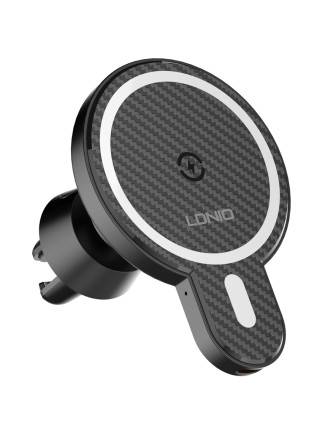 LDNIO ασύρματος φορτιστής & βάση αυτοκινήτου MA20, 15W, μαύρο