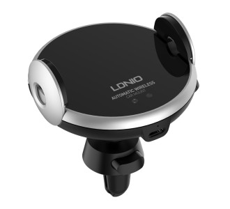 LDNIO ασύρματος φορτιστής & βάση αυτοκινήτου MA02, 15W, μαύρο LDNIO ασύρματος φορτιστής & βάση αυτοκινήτου MA02, 15W, μαύρο