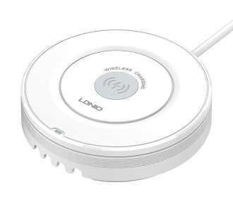 LDNIO σταθμός φόρτισης AW003, USB-C/3x USB/wireless, 32W, PD/QC, λευκός LDNIO σταθμός φόρτισης AW003, USB-C/3x USB/wireless, 32W, PD/QC, λευκός