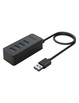 ORICO USB hub W5P-U3, 4x θύρες USB 3.0 5Gbps, USB σύνδεση, 1m καλώδιο, μαύρο ORICO USB hub W5P-U3, 4x θύρες USB 3.0 5Gbps, USB σύνδεση, 1m καλώδιο, μαύρο