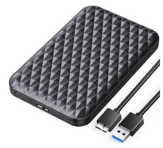 ORICO θήκη για 2.5" SATA HDD/SSD 2520U3-V1, 5Gbps, μαύρη ORICO θήκη για 2.5" SATA HDD/SSD 2520U3-V1, 5Gbps, μαύρη