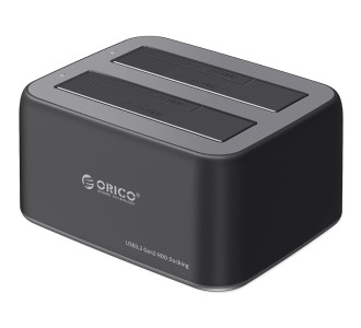 ORICO docking station για 2.5" ή 3.5" SATA HDD/SSD 6829C3-V1, 2 θέσεων, 5Gbps, μαύρο